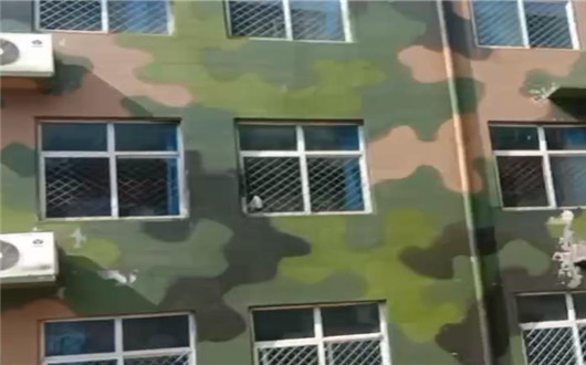 泰安墙面军用迷彩施工方案